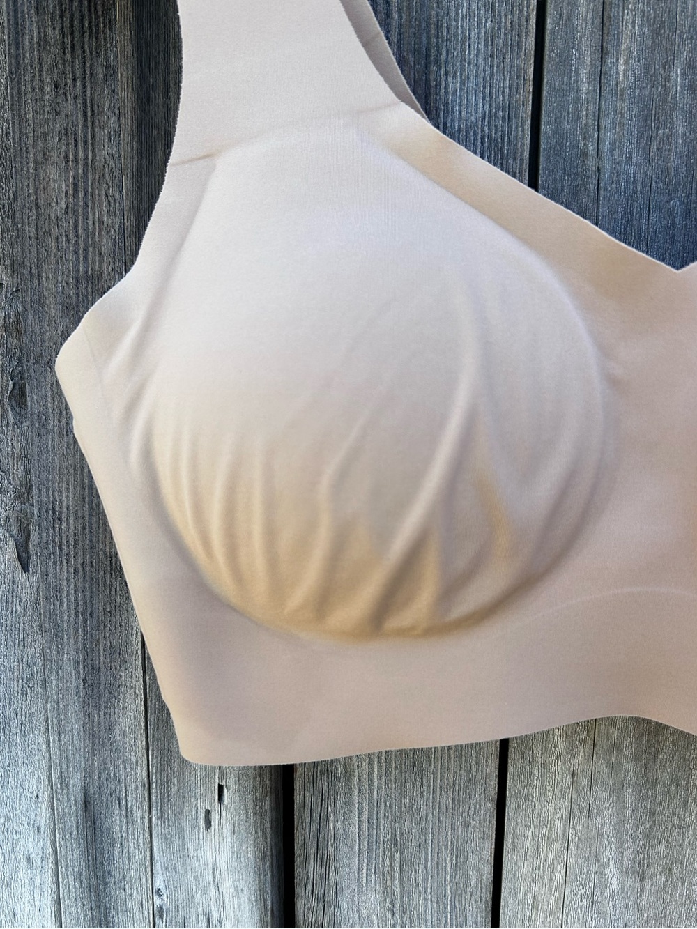 Honeylove V Neck Bra Sand XL - Picture 5 of 12
